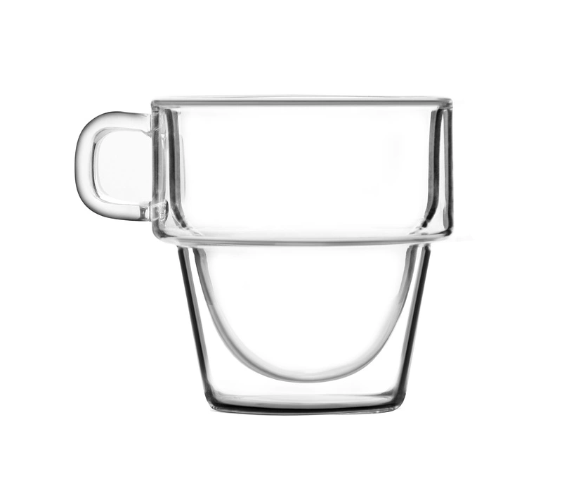 Vialli Design - Komplet 6 szklanek z podwójną ścianką 280ml Senso