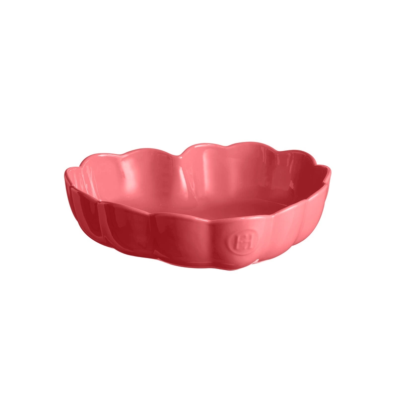 Emile Henry - Naczynie do zapiekania w kształcie serca - różany