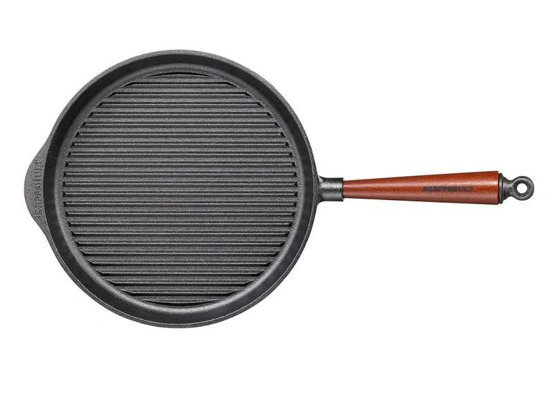 Skeppshult - TRADITIONAL Patelnia grillowa - 28 cm, czarny