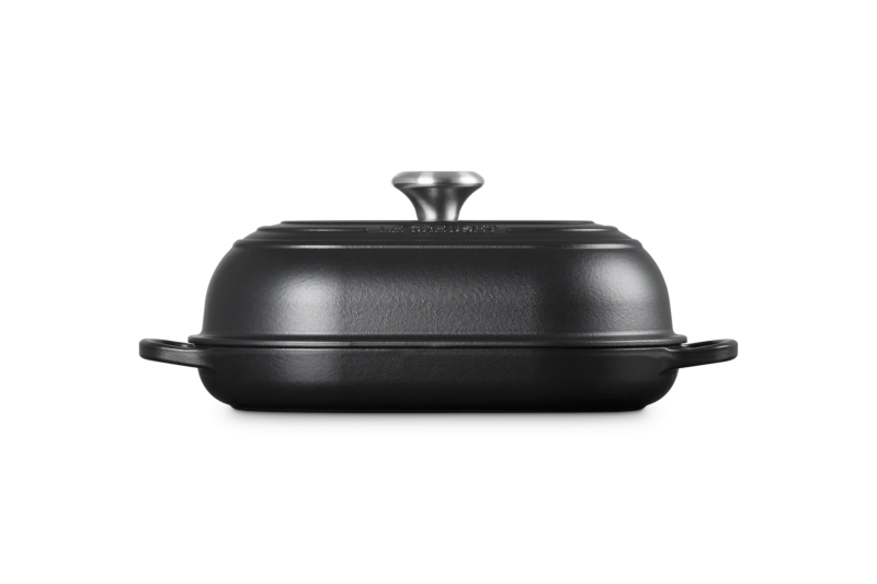 Le Creuset - owalny garnek do pieczenia chleba czarny