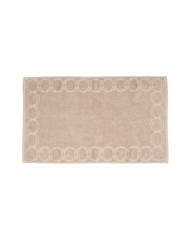 Officine Monogram - Dywanik łazienkowy MonogramOpus 60x100cm beżowy