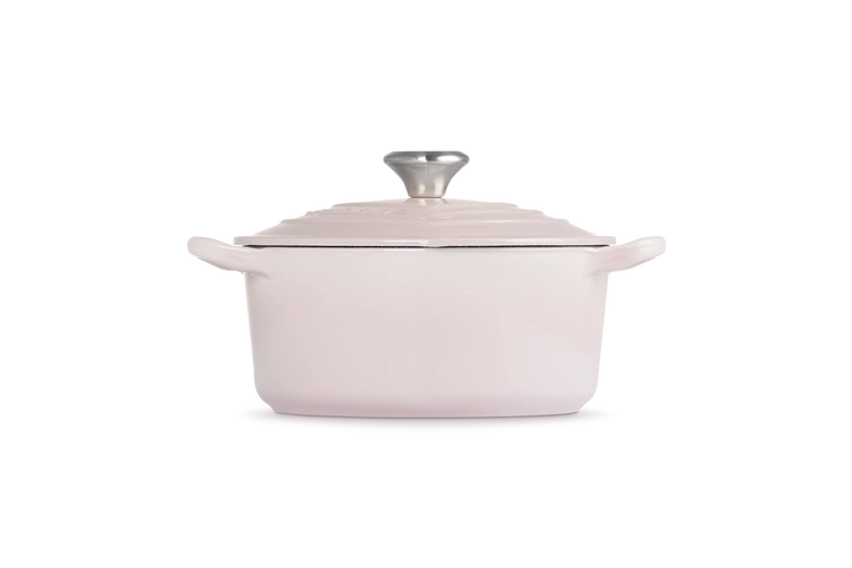Le Creuset - brytfanna w kształcie serca 20 cm Shell Pink