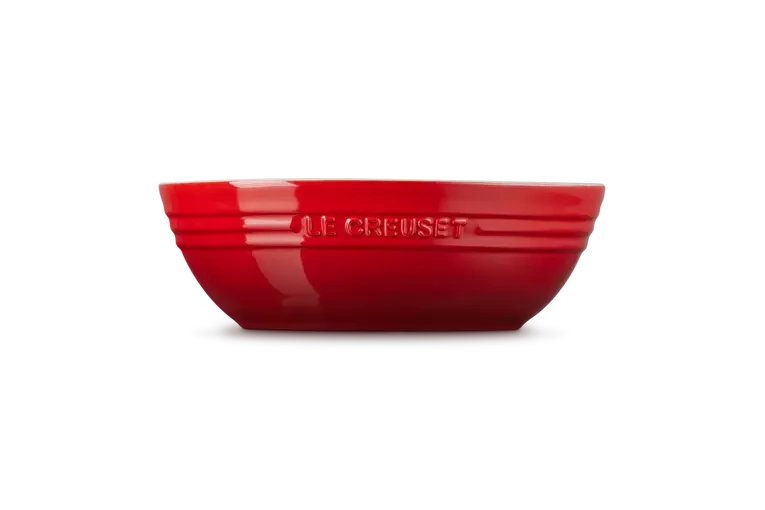 Le Creuset - Owalna miska do serwowania 29 cm wiśniowa