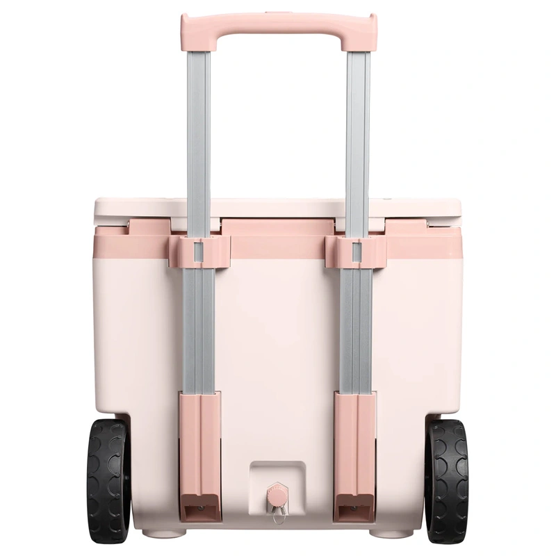 Stanley - Cooler Lodówka turystyczna na kółkach 47.3L Rose Quartz