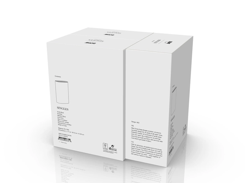 Zone Denmark - Blok do noży Singles Warm Grey