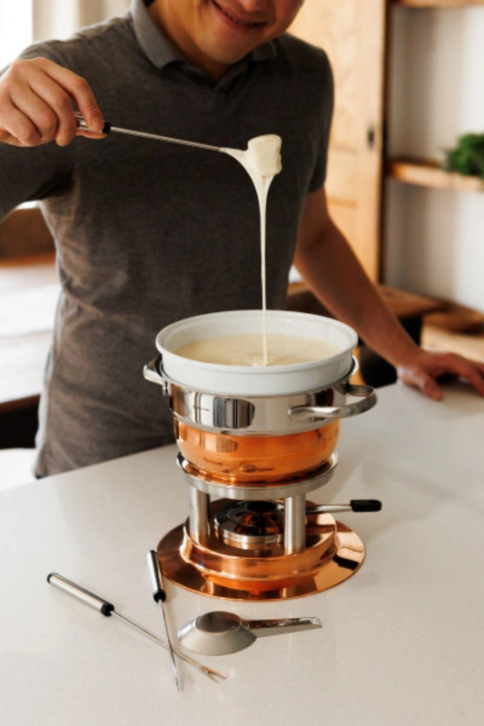 SWISSMAR - SWISSMAR Fondue LAUSANNE, miedź