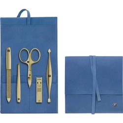 Zwilling - zestaw do manicure - niebieskie etui, 5 elementów Twinox
