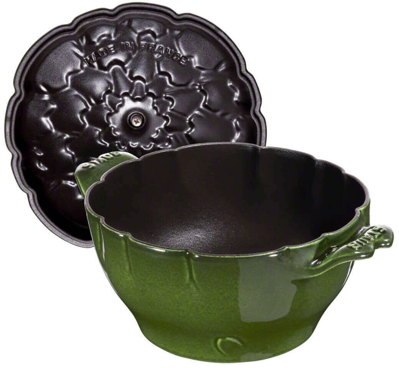 Staub - garnek żeliwny okrągły karczoch 3 l, zielony