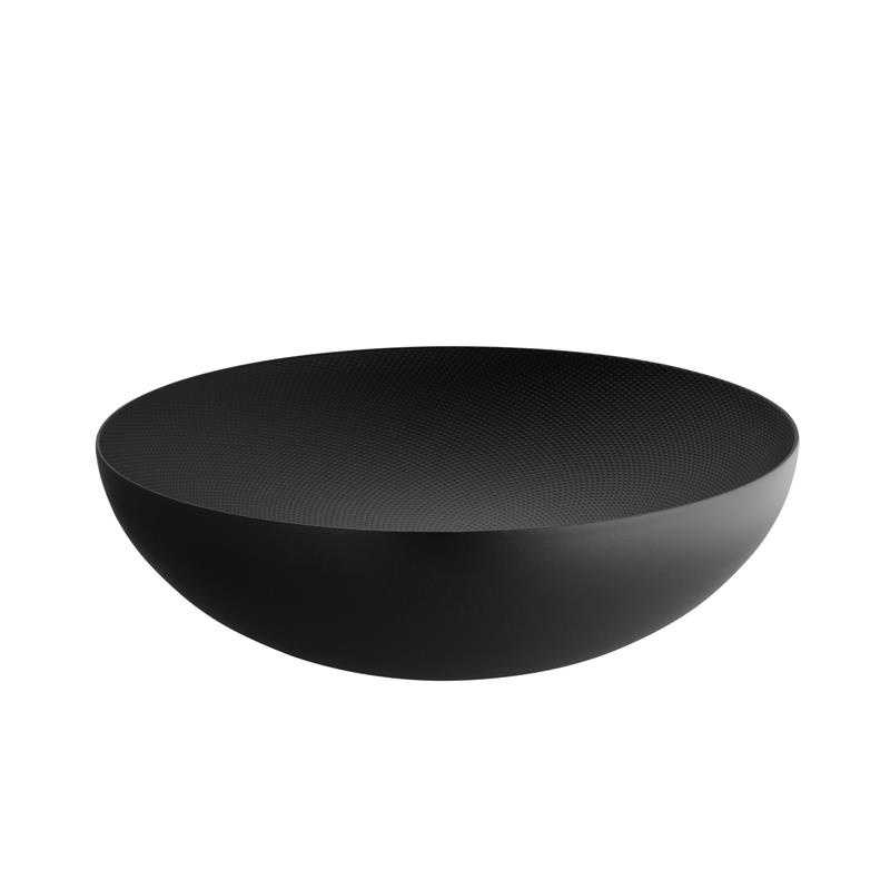 Alessi - Double- Miska dwuścienna ze stali, czarna
