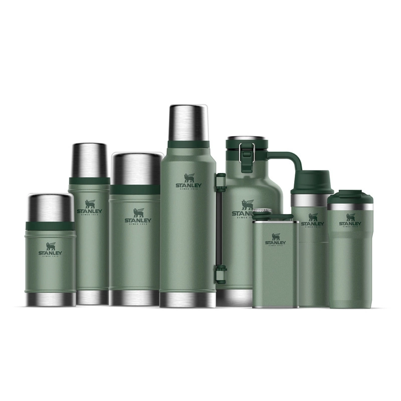Stanley - termos stalowy 1,9 l Legendary Classic z uchwytem zielony