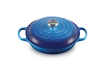 Le Creuset - garnek patelnia Gourmet Signature 26 cm 2,2 l azure