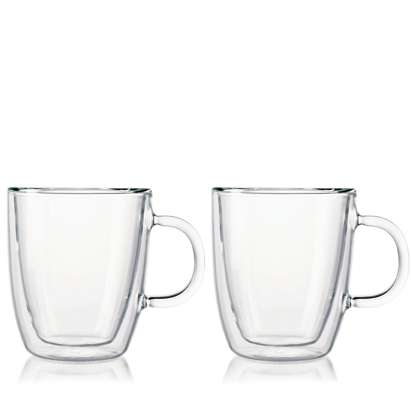 Bodum - kubki z podwójną ścianką Bistro 300 ml 2 szt Transparent