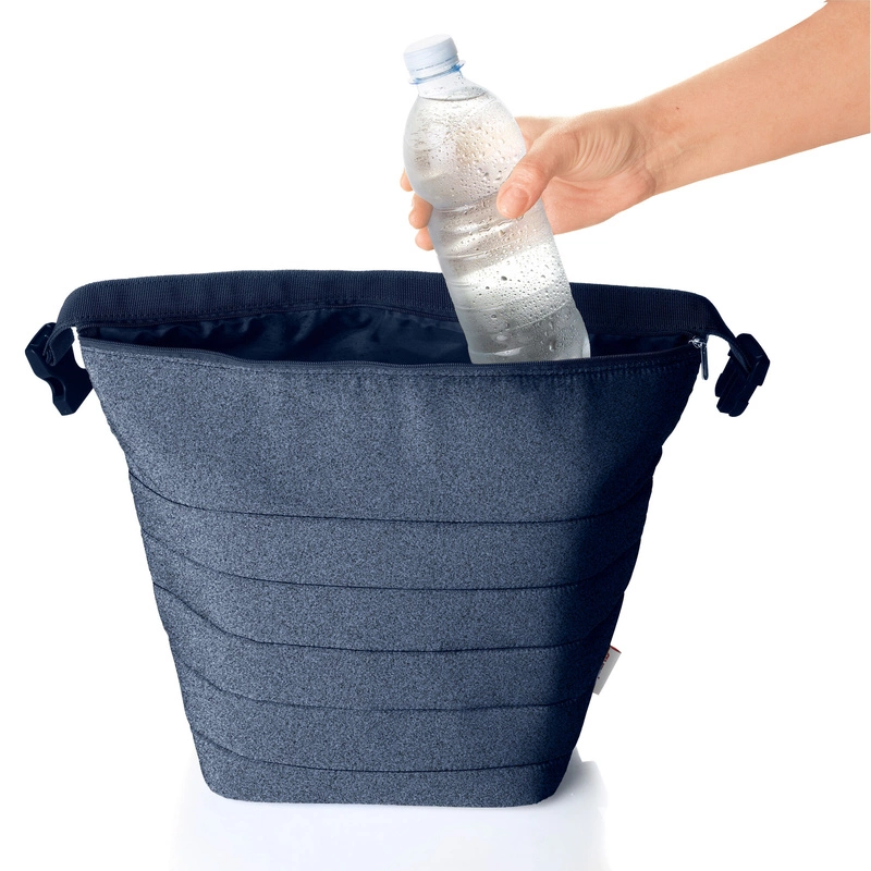 Guzzini - Mała torba termiczna z hermetycznym pojemnikiem podróżnym - granatowa