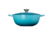 Le Creuset - La Marmite garnek żeliwny rodzinny Karaibski 26 cm