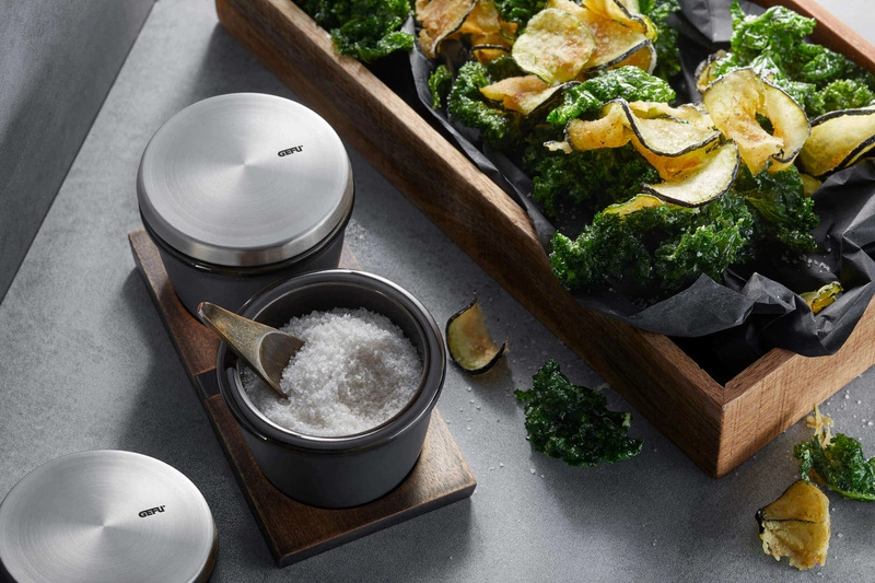 GEFU - pojemnik na przyprawy srebrny X-PLOSION®