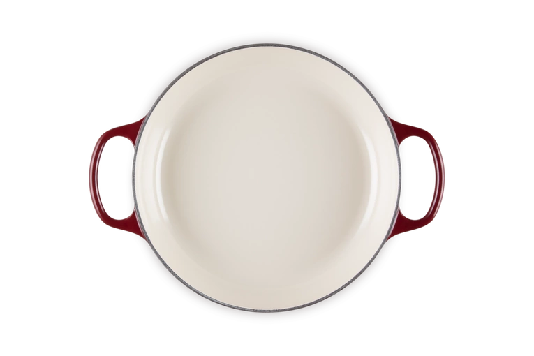 Le Creuset - garnek patelnia Gourmet Signature 26 cm 2,2 l garnet