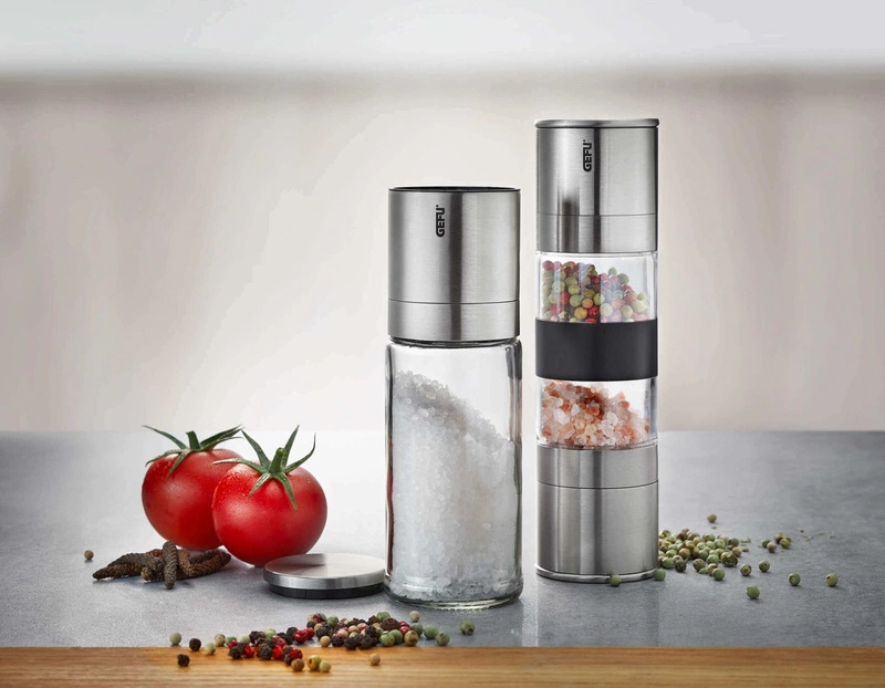 GEFU - podwójny młynek do soli i pieprzu LAMOLA
