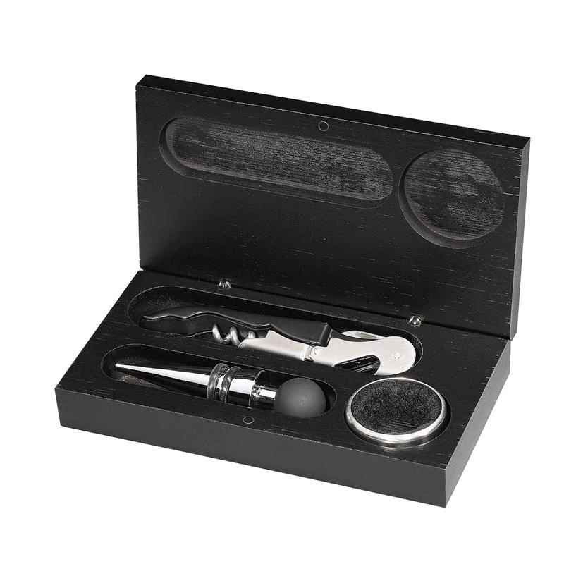 Cilio - zestaw do wina, korkociąg, obcinacz i korek, 16,5 x 9 x 3 cm BARDOLINO