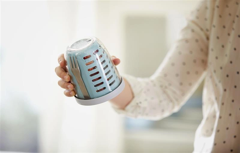 Mepal - Fruit & Veggie Pot Ellipse Nordic Blue