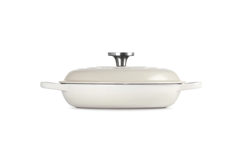 Le Creuset - garnek Gourmet Profesjonalny żeliwny 26 cm 2,2 l meringue