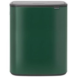 Brabantia - Kosz na śmieci Touch Bin BO 2x30L zielony Pine