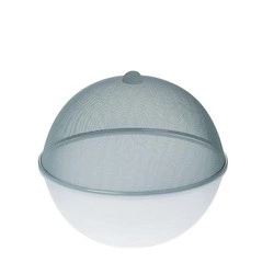 Kela - osłona przed owadami, śred. 35 x 15 cm, szara Como