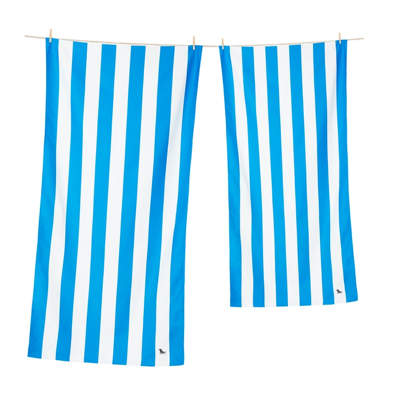 Dock & Bay - Ręcznik plażowy, szybkoschnący - Bondi Blue XL 200x90cm
