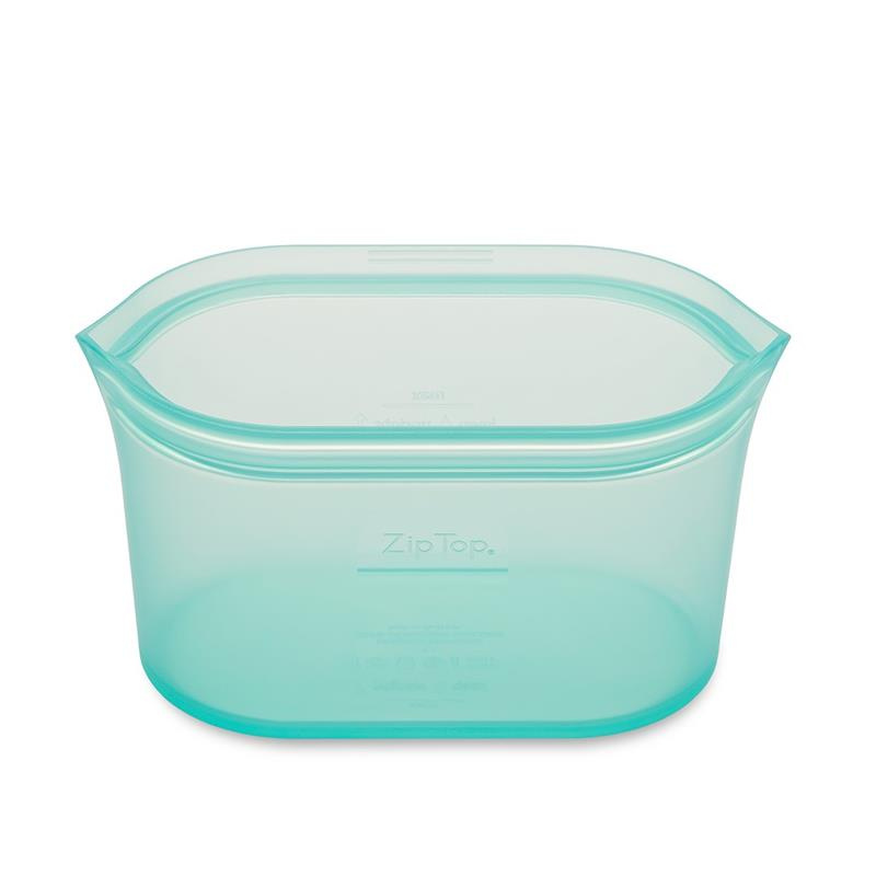 Zip Top - Pojemnik na przekąski owalny L, Teal