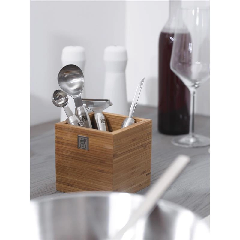 Zwilling - Bambusowy pojemnik na akcesoria 16 cm