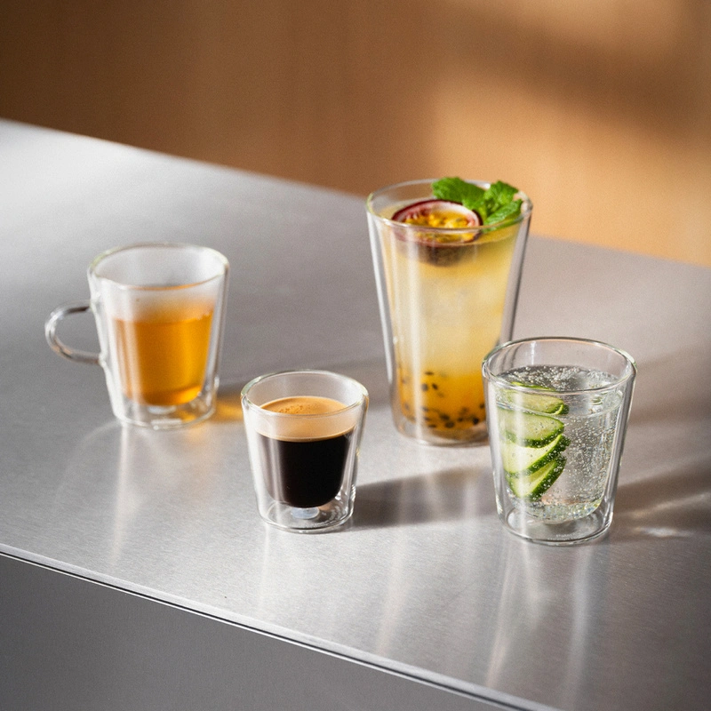 Bodum - szklanki z podwójną ścianką Canteen 100 ml 2szt Transparent