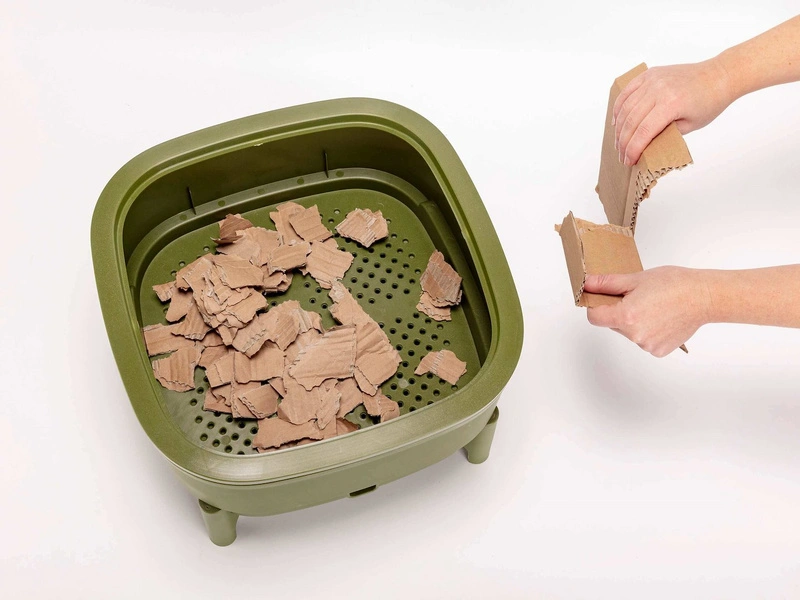 Urbalive - Kompostownik dla dżdżownic ciemnozielony