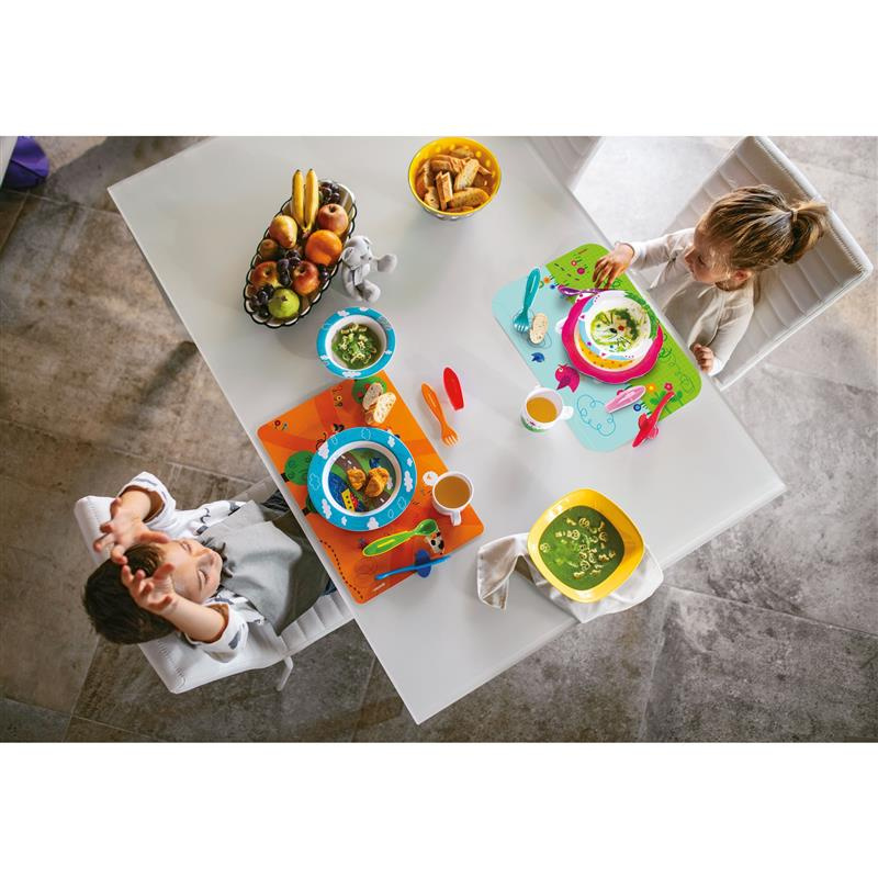 Guzzini - ZESTAW SZTUĆCÓW DZIECIĘCYCH 3 SZT PLAYPARK BIMBi