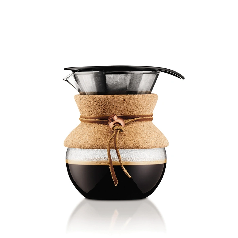 Bodum - zaparzacz do kawy z filtrem stałym Pour Over 500 ml Cork