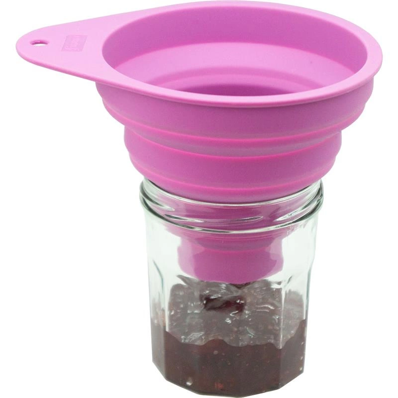 Lurch - lejek szeroki, składany, silikon, 15,5 x 12,5 cm