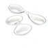 Guzzini - EVERYDAY TWO-TONE zestaw 2 INTERLOCKING DISHES