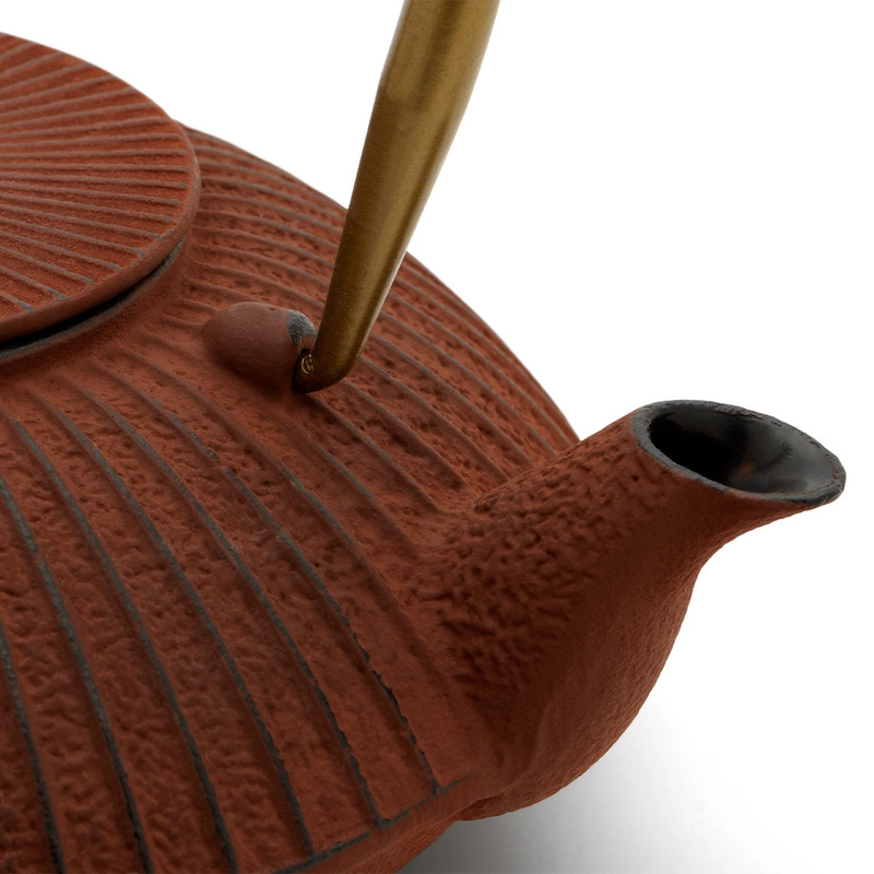 Bredemeijer - Dzbanek żeliwny Linhai 1.1L czerwony