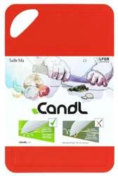CandL - Mata kuchenna do krojenia 26x17 czerwona