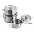 KitchenAid - Zestaw garnków stalowych - 7 elementów