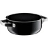WMF - Garnek niski z pokrywką 20 cm czarny Fusiontec