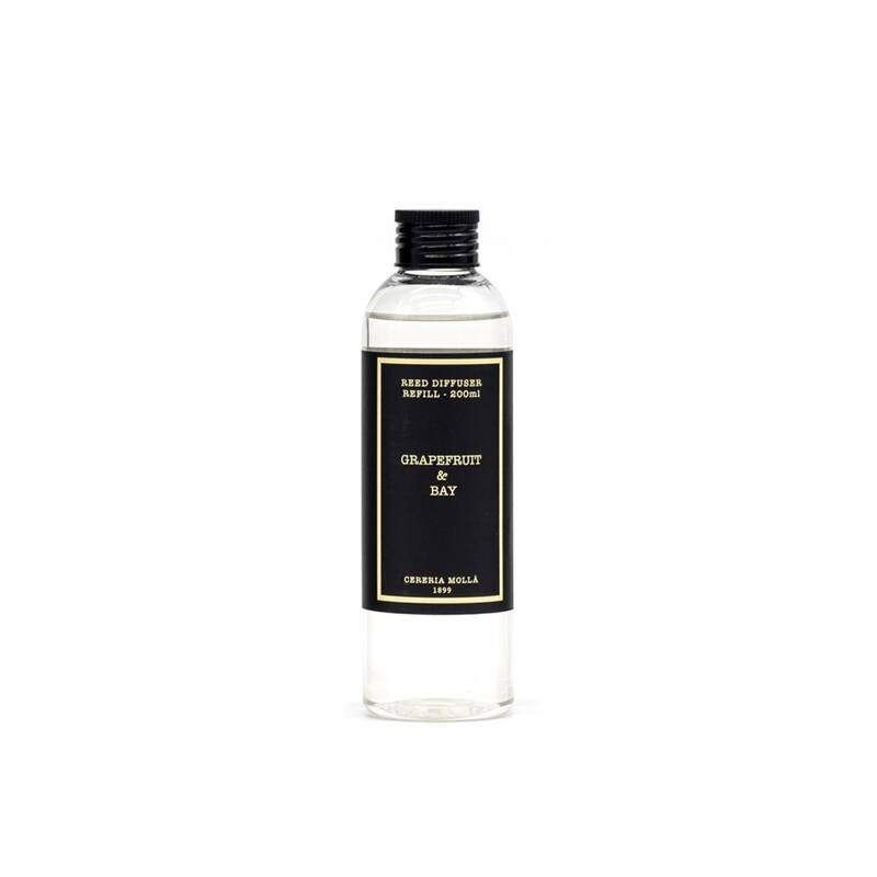 Cereria Molla - Zapas do dyfuzora 200ml, Grapefriut & Bay