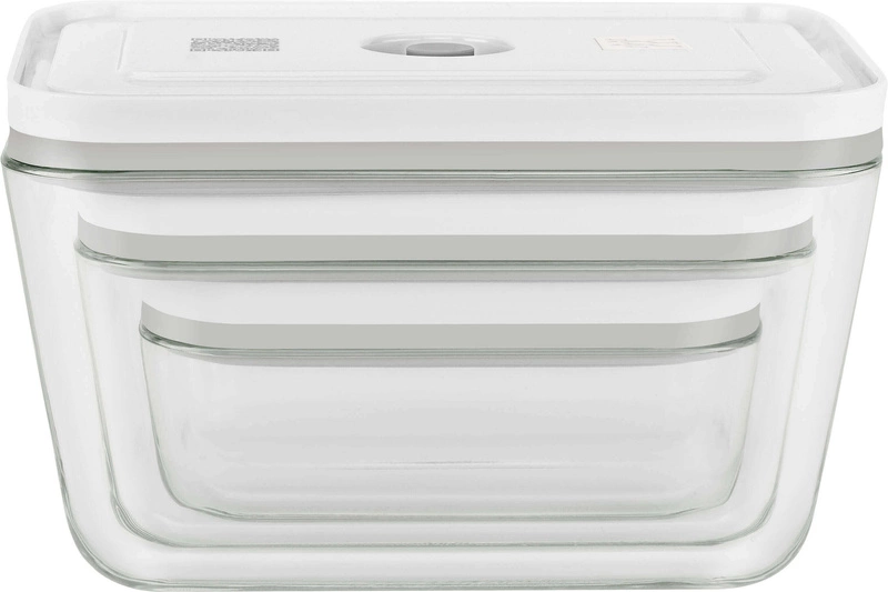 Zwilling - zestaw 3 szklanych pojemników prostokątnych Fresh & Save