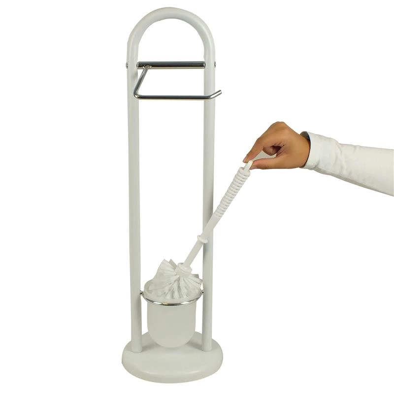 Kela - zestaw toaletowy, 65,5 cm, biały Linda