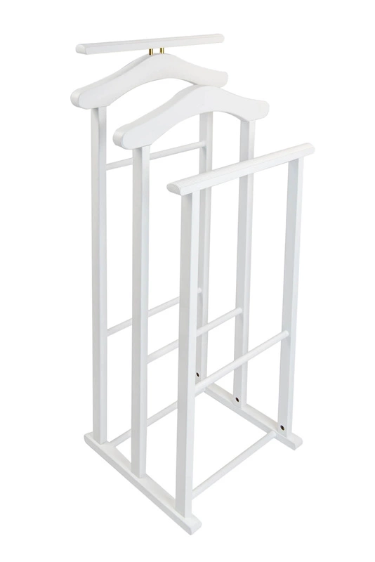 ARREDAMENTI - MAXI Stojak na koszule i garnitur - 102 x 35 cm, Biały