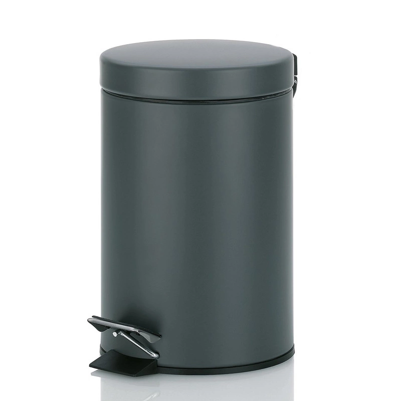 Kela - Kosz na śmieci 3 l ciemnoszary Monaco