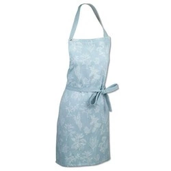 Kela - fartuch kuchenny, 100% bawełna, 80 x 67 cm, błękitny Svea