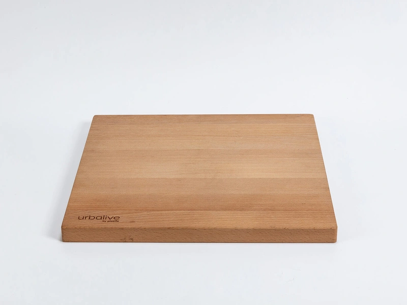 Urbalive - Drewniana deska do krojenia - 39 x 39 cm