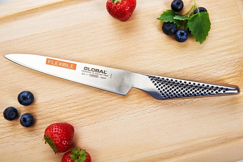 Global - Nóż uniwersalny, elastyczny 15cm GS-11