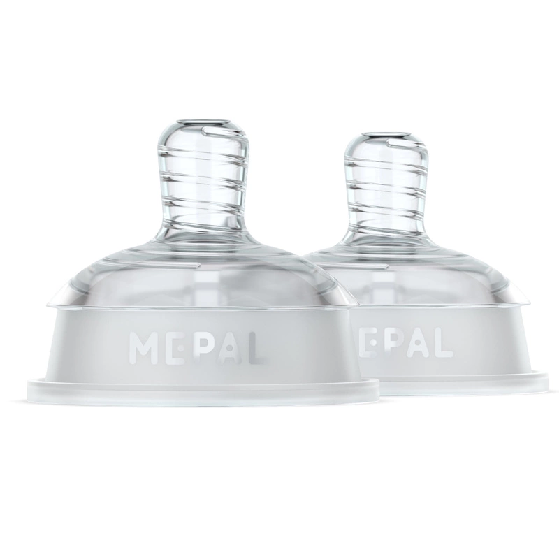 Mepal - Smoczek do karmienia niemowląt z powolnym przepływem 2 szt. Mio