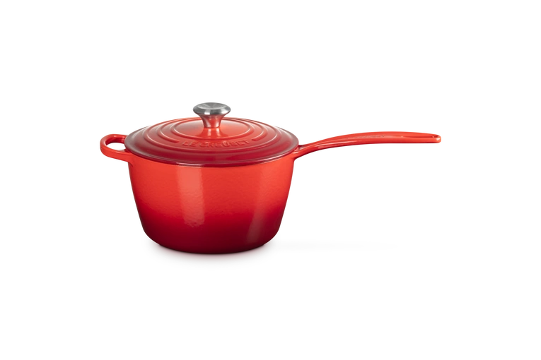 Le Creuset - Rondel żeliwny 18 cm wiśniowy