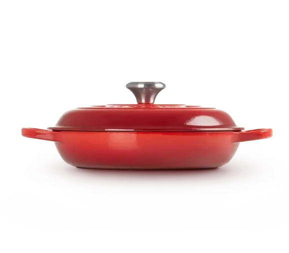 Le Creuset - garnek patelnia Gourmet Signature 26 cm 2,2 l wiśniowy